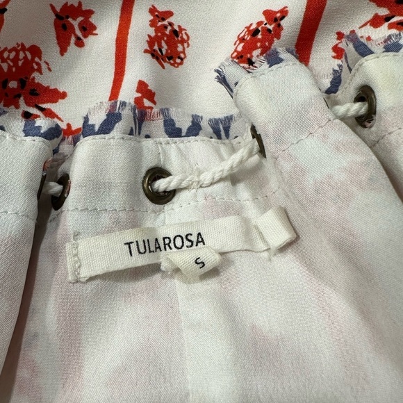 Tularosa Samuel Dress in Cobalt & Rust - Picture 9 of 9